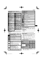 Предварительный просмотр 87 страницы HIKOKI G 13VE2 Handling Instructions Manual