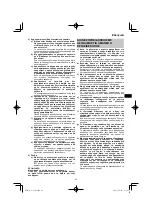 Предварительный просмотр 91 страницы HIKOKI G 13VE2 Handling Instructions Manual