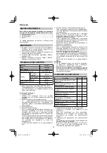 Предварительный просмотр 96 страницы HIKOKI G 13VE2 Handling Instructions Manual