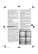 Предварительный просмотр 103 страницы HIKOKI G 13VE2 Handling Instructions Manual