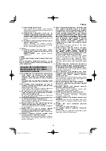 Предварительный просмотр 123 страницы HIKOKI G 13VE2 Handling Instructions Manual