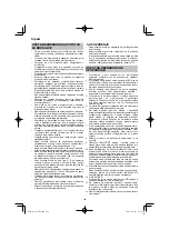 Предварительный просмотр 164 страницы HIKOKI G 13VE2 Handling Instructions Manual