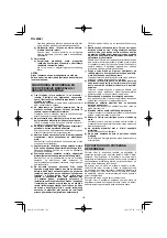 Предварительный просмотр 170 страницы HIKOKI G 13VE2 Handling Instructions Manual