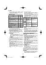 Предварительный просмотр 174 страницы HIKOKI G 13VE2 Handling Instructions Manual