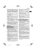 Предварительный просмотр 19 страницы HIKOKI G 1812DA Handling Instructions Manual