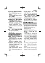 Предварительный просмотр 31 страницы HIKOKI G 1812DA Handling Instructions Manual