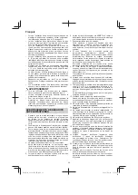 Предварительный просмотр 32 страницы HIKOKI G 1812DA Handling Instructions Manual