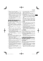 Предварительный просмотр 33 страницы HIKOKI G 1812DA Handling Instructions Manual