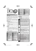 Предварительный просмотр 34 страницы HIKOKI G 1812DA Handling Instructions Manual