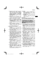 Предварительный просмотр 41 страницы HIKOKI G 1812DA Handling Instructions Manual