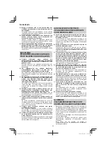 Предварительный просмотр 54 страницы HIKOKI G 1812DA Handling Instructions Manual