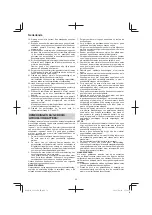 Предварительный просмотр 56 страницы HIKOKI G 1812DA Handling Instructions Manual