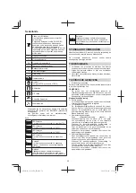 Предварительный просмотр 58 страницы HIKOKI G 1812DA Handling Instructions Manual