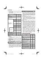 Предварительный просмотр 60 страницы HIKOKI G 1812DA Handling Instructions Manual