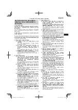 Предварительный просмотр 63 страницы HIKOKI G 1812DA Handling Instructions Manual