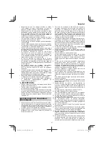 Предварительный просмотр 67 страницы HIKOKI G 1812DA Handling Instructions Manual