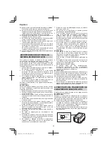 Предварительный просмотр 68 страницы HIKOKI G 1812DA Handling Instructions Manual