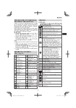 Предварительный просмотр 69 страницы HIKOKI G 1812DA Handling Instructions Manual