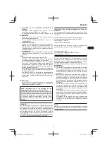 Предварительный просмотр 73 страницы HIKOKI G 1812DA Handling Instructions Manual