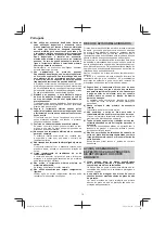 Предварительный просмотр 76 страницы HIKOKI G 1812DA Handling Instructions Manual