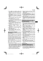 Предварительный просмотр 87 страницы HIKOKI G 1812DA Handling Instructions Manual