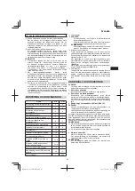 Предварительный просмотр 93 страницы HIKOKI G 1812DA Handling Instructions Manual