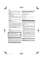 Предварительный просмотр 94 страницы HIKOKI G 1812DA Handling Instructions Manual