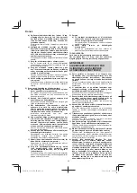 Предварительный просмотр 96 страницы HIKOKI G 1812DA Handling Instructions Manual