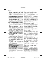 Предварительный просмотр 98 страницы HIKOKI G 1812DA Handling Instructions Manual