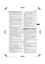 Предварительный просмотр 99 страницы HIKOKI G 1812DA Handling Instructions Manual