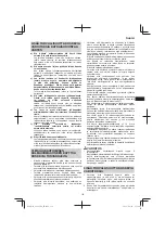 Предварительный просмотр 119 страницы HIKOKI G 1812DA Handling Instructions Manual