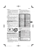 Предварительный просмотр 121 страницы HIKOKI G 1812DA Handling Instructions Manual