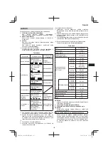 Предварительный просмотр 123 страницы HIKOKI G 1812DA Handling Instructions Manual