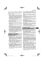 Предварительный просмотр 129 страницы HIKOKI G 1812DA Handling Instructions Manual