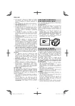 Предварительный просмотр 132 страницы HIKOKI G 1812DA Handling Instructions Manual