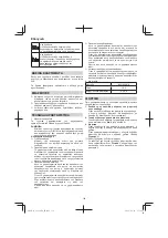 Предварительный просмотр 134 страницы HIKOKI G 1812DA Handling Instructions Manual