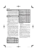 Предварительный просмотр 136 страницы HIKOKI G 1812DA Handling Instructions Manual