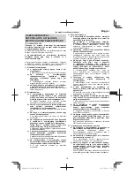 Предварительный просмотр 151 страницы HIKOKI G 1812DA Handling Instructions Manual