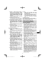 Предварительный просмотр 163 страницы HIKOKI G 1812DA Handling Instructions Manual