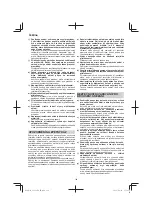 Предварительный просмотр 164 страницы HIKOKI G 1812DA Handling Instructions Manual