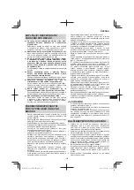 Предварительный просмотр 165 страницы HIKOKI G 1812DA Handling Instructions Manual