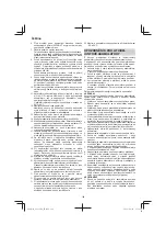 Предварительный просмотр 166 страницы HIKOKI G 1812DA Handling Instructions Manual