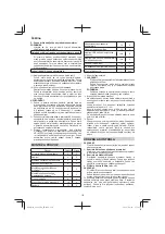 Предварительный просмотр 170 страницы HIKOKI G 1812DA Handling Instructions Manual