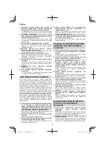 Предварительный просмотр 174 страницы HIKOKI G 1812DA Handling Instructions Manual