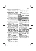 Предварительный просмотр 183 страницы HIKOKI G 1812DA Handling Instructions Manual