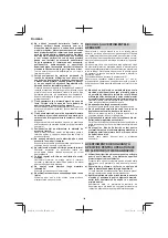 Предварительный просмотр 184 страницы HIKOKI G 1812DA Handling Instructions Manual