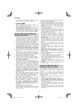 Предварительный просмотр 186 страницы HIKOKI G 1812DA Handling Instructions Manual