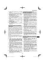 Предварительный просмотр 195 страницы HIKOKI G 1812DA Handling Instructions Manual