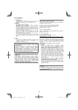 Предварительный просмотр 202 страницы HIKOKI G 1812DA Handling Instructions Manual