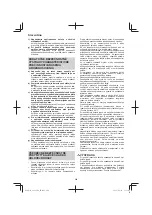 Предварительный просмотр 206 страницы HIKOKI G 1812DA Handling Instructions Manual